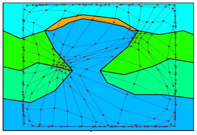 Magnify salt dome regions