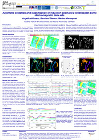 Automatic detection and classification of induction anomalies in helicopter-borne electromagnetic data sets