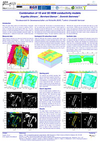 Combination of 1D and 3D HEM conductivity models