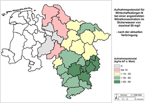 In welchem Ausmaß ist eine grundwasserverträgliche Verbringung organischer Dünger möglich? Eine Potentialanalyse für Stickstoff und Phosphor