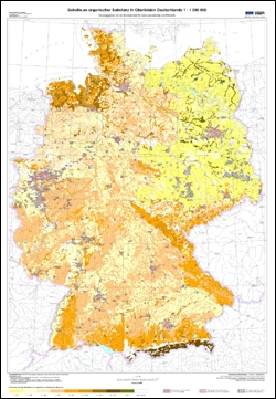 Karte der Humusgehalte 