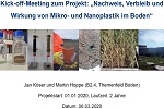 Austauschtreffen Mikroplastik