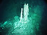 Metallsulfidschlot am Meeresboden