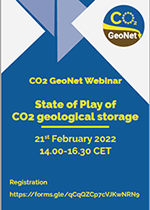 CO2GeoNet Webinar - State of Play