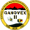 Sticker GANOVEX II German Antarctic North Victorialand Expedition